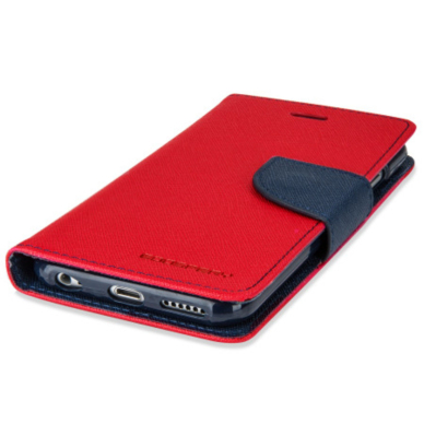 Huawei P10 LITE raudonas FANCY DIARY dėklas 3