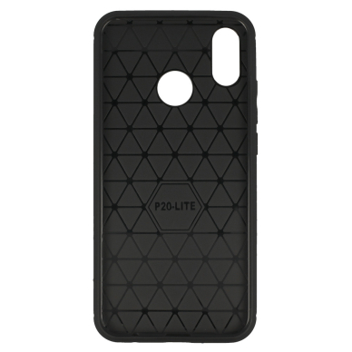 Huawei P20 Lite black LYGCARBON nugarėlė 2