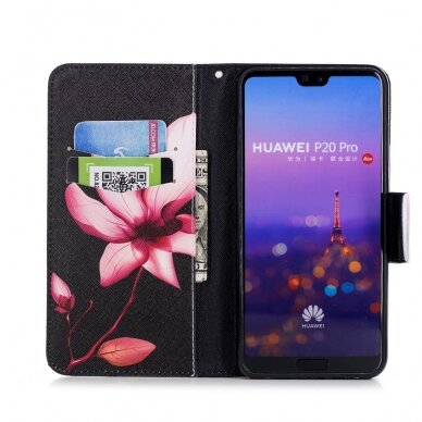 Huawei P20 Pro Tracy fashion dėklas Pretty Flower 7
