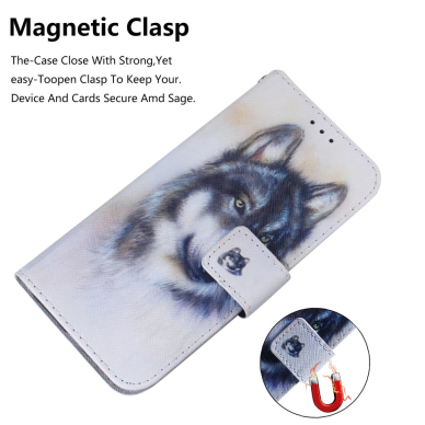 Huawei P30 Lite Tracy fashion dėklas Wolf 3