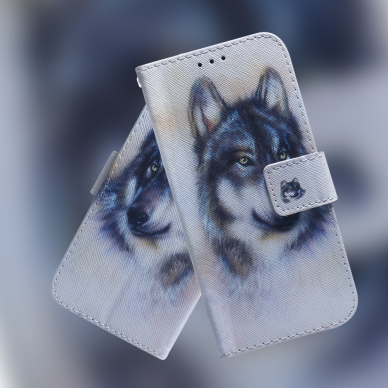 Huawei P30 Lite Tracy fashion dėklas Wolf 8