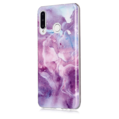 Huawei P30 Lite tracy nugarėlė Purple Sky Marble 1