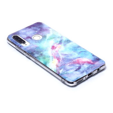 Huawei P30 Lite tracy nugarėlė Sky Marble blue 2
