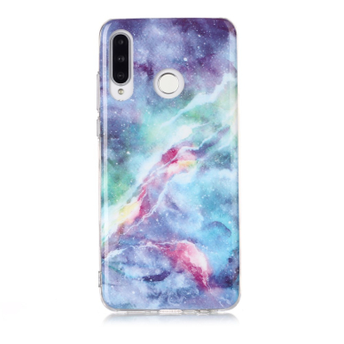 Huawei P30 Lite tracy nugarėlė Sky Marble blue
