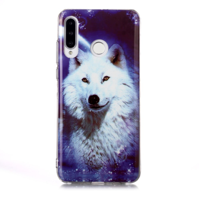 Huawei P30 Lite tracy nugarėlė White Dog 1