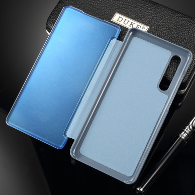 Huawei P30 mėlynas VIEW WINDOW dėklas 4