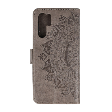 Huawei P30 PRO MEZZO grey Mandala dėklas 2