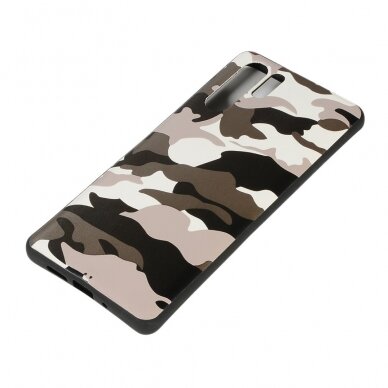 Huawei P30 PRO Tracy balta nugarėlė ARMY 3