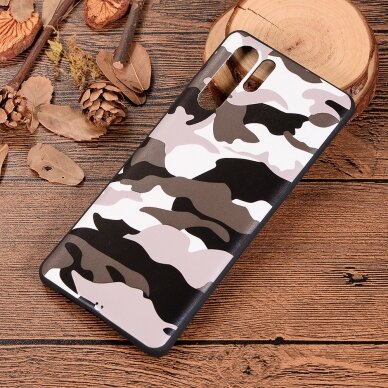 Huawei P30 PRO Tracy balta nugarėlė ARMY 5