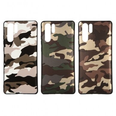 Huawei P30 PRO Tracy balta nugarėlė ARMY 6