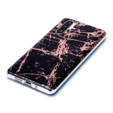 Huawei P30 PRO Tracy nugarėlė Black&Gold Marble 2
