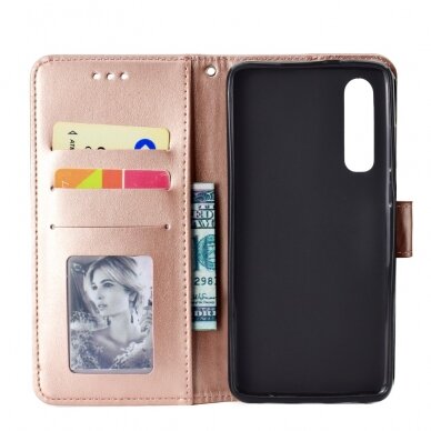 Huawei P30 Tracy MEZZO rausvas Mandala dėklas 3