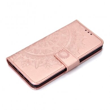 Huawei P30 Tracy MEZZO rausvas Mandala dėklas 6