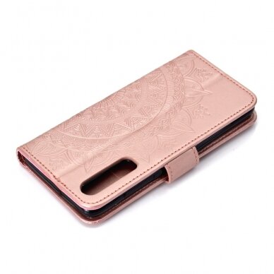 Huawei P30 Tracy MEZZO rausvas Mandala dėklas 7