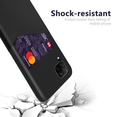 Huawei P40 LITE juoda Tracy nugarėlė Cloth Slot 2