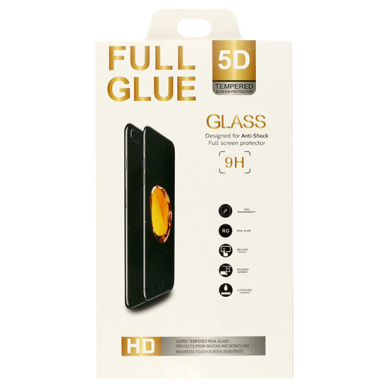 Huawei P40 LITE juodas pilnas 5D stiklas