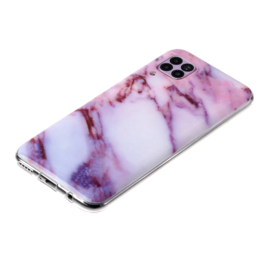 Huawei P40 Lite Tracy nugarėlė Purple Marble 2