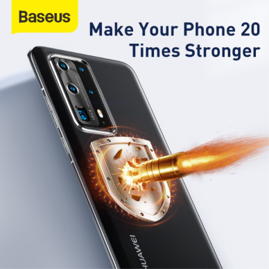 Huawei P40 PRO BASEUS SLIM skaidri nugarėlė 8