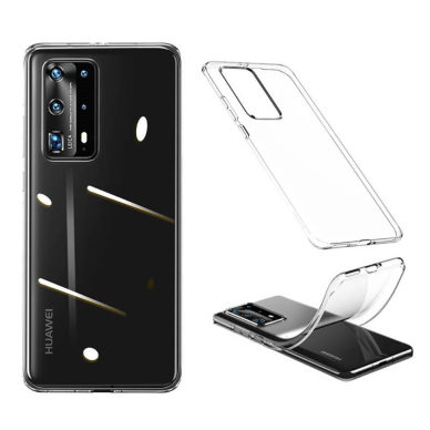 Huawei P40 PRO BASEUS SLIM skaidri nugarėlė