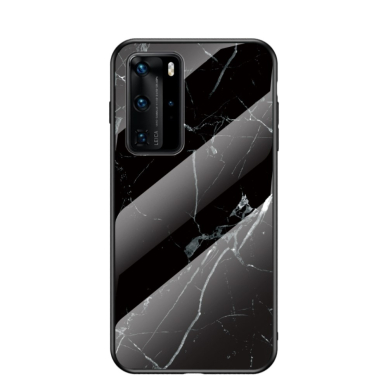 Huawei P40 PRO Blue marble GLASS nugarėlė 1