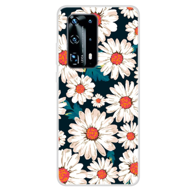 Huawei P40 PRO Tracy nugarėlė White Flowers