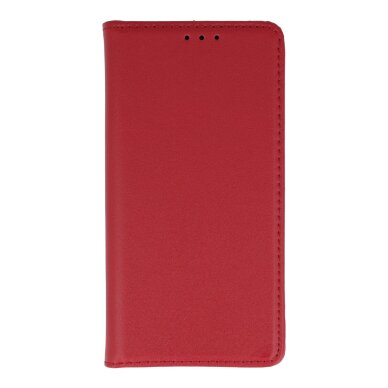 Huawei P40 raudonas odinis GENUINE dėklas