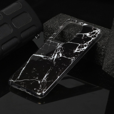 Huawei P40 Tracy Black Marble nugarėlė 3