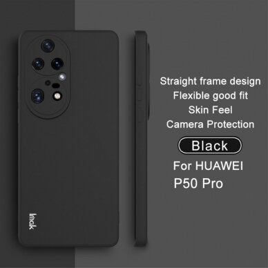 Huawei P50 PRO juoda IMAK UC-4 nugarėlė 3