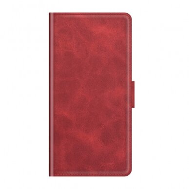 Huawei P50 PRO raudonas Tracy MONO LEATHER dėklas 5