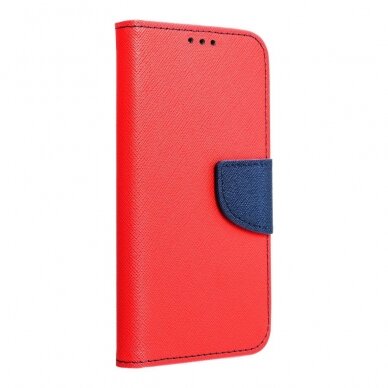 Huawei P9 Lite 2017 raudonas Fancy Diary dėklas