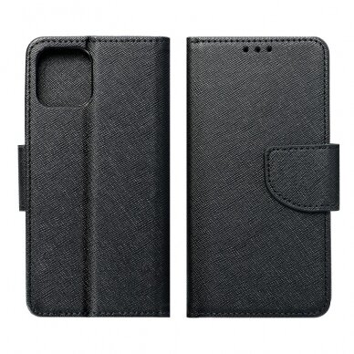 HUAWEI P9 LITE juodas fancy diary dėklas 4