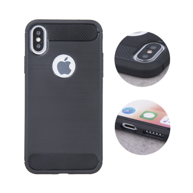 Huawei Y6 2019 juoda LYGCARBON nugarėlė 2