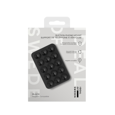 Magnetinis laikiklis iDeal of Sweden MagSafe Suction Phone Mount Black 3 Magnetinis laikiklis iDeal of Sweden MagSafe Suction Phone Mount Black 3