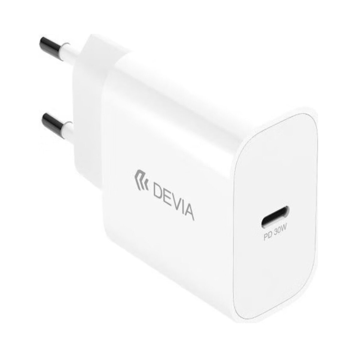 Įkroviklis buitinis su laidu Type-C to Lightning Smart Series PD 20W DEVIA