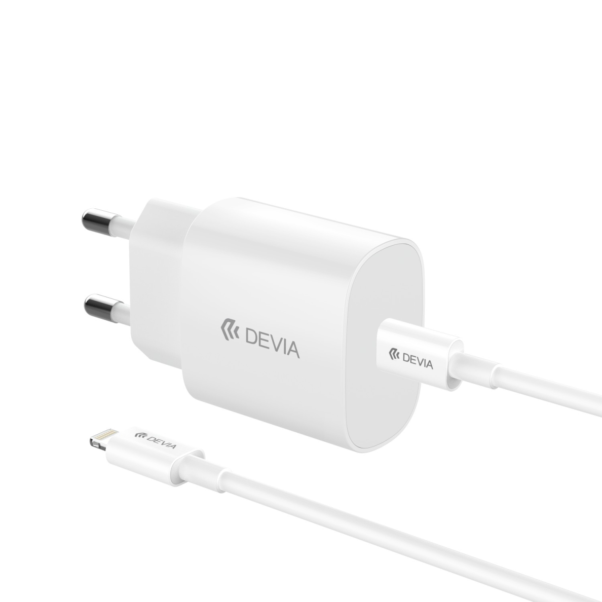 Įkroviklis buitinis Type-C Lightning Rocket PD 20W DEVIA