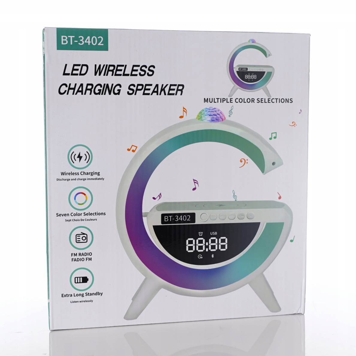 Įkrovimo stotelė/garsiakalbis BT-3402 40446 4 Įkrovimo stotelė/garsiakalbis BT-3402 40446 4