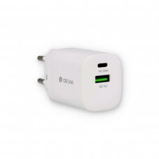 Įkroviklis buitinis PD+QC GaN Charge 30W DEVIA