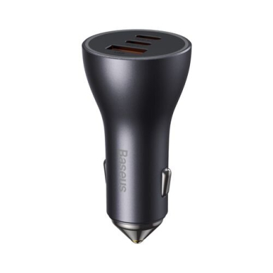 Įkroviklis auto 2XUSB QC 4.0 40W BASEUS CCJD-A0G grey 2