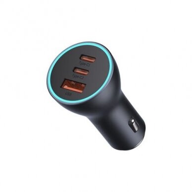 Įkroviklis auto 2XUSB QC 4.0 40W BASEUS CCJD-A0G grey