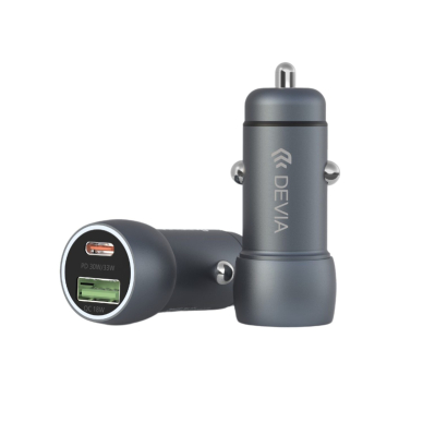 Įkroviklis auto PD+QC Type-C Quick Charge 30W DEVIA 1