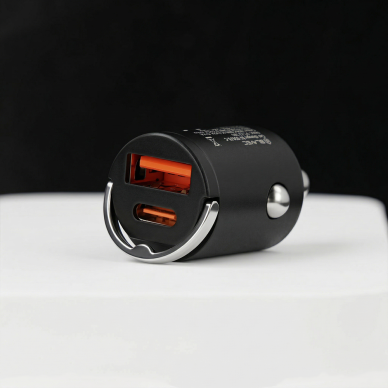 Įkroviklis auto USB+TYPE-C BS-02B 30W BLAVEC CCBS02BA-UCB black 5