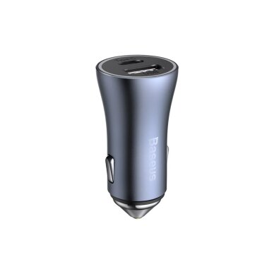 Įkroviklis auto USB+TYPE-C PD 40W BASEUS CCJD-0G grey 1