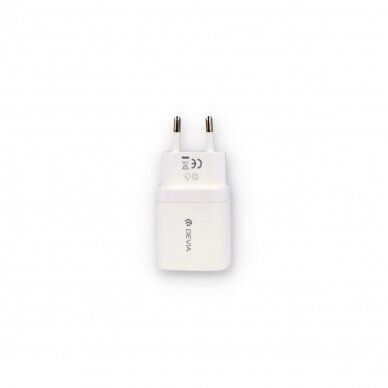 Įkroviklis buitinis PD+QC GaN Charge 30W DEVIA 1