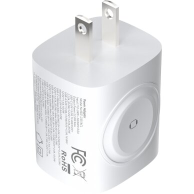 Įkroviklis buitinis PD+QC+Apple Watch USB+TYPE-C 2 in 1 22W DEVIA 3