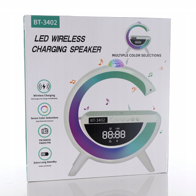 Įkrovimo stotelė/garsiakalbis BT-3402 40446 4 Įkrovimo stotelė/garsiakalbis BT-3402 40446 4