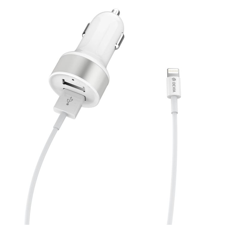 Įkroviklis auto DUAL DEVIA Iph5/6/7/8/X/11 3