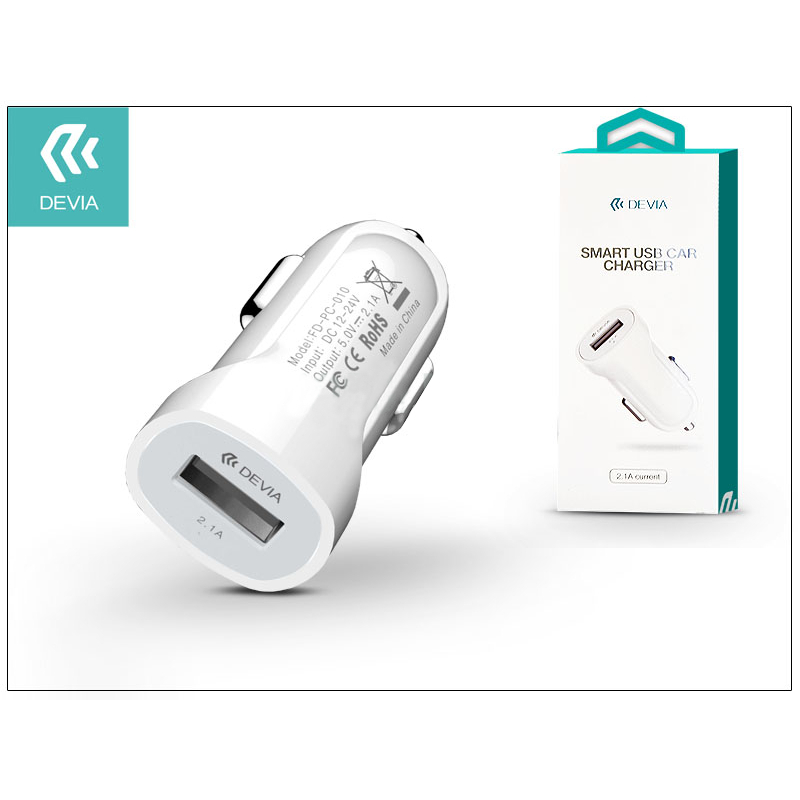 Įkroviklis auto SMART USB DEVIA