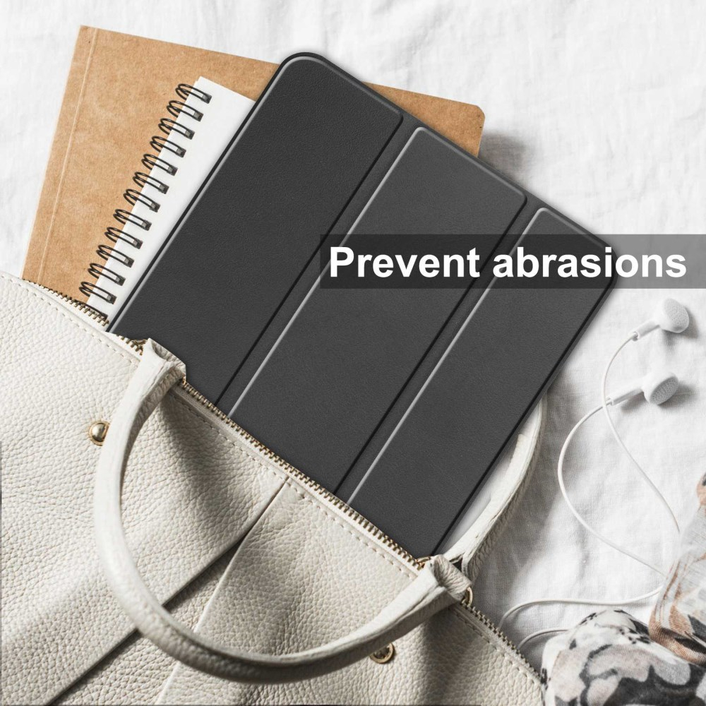 iPad 2025 (11th gen) / iPad 10.9 2022 (10th gen) black silikoninis S PEN TRIFOLD dėklas 1