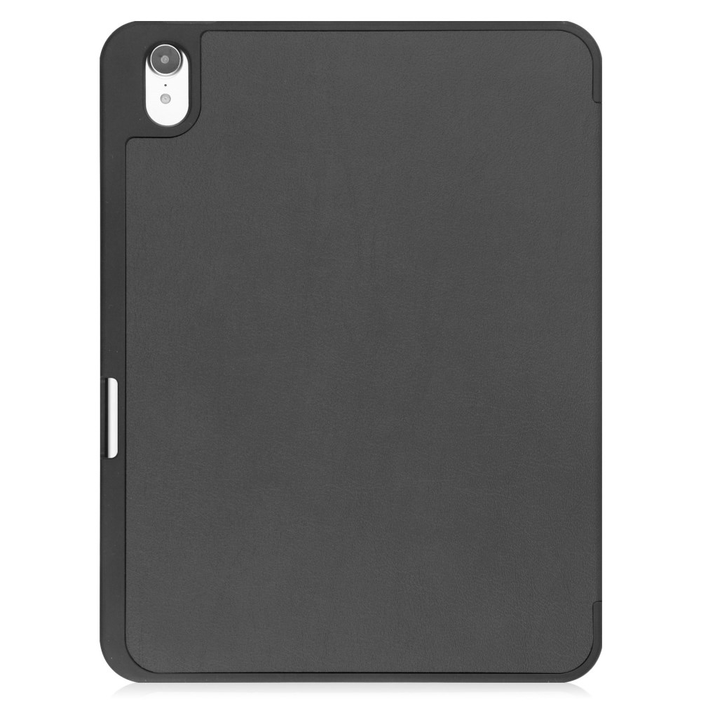 iPad 2025 (11th gen) / iPad 10.9 2022 (10th gen) black silikoninis S PEN TRIFOLD dėklas 2