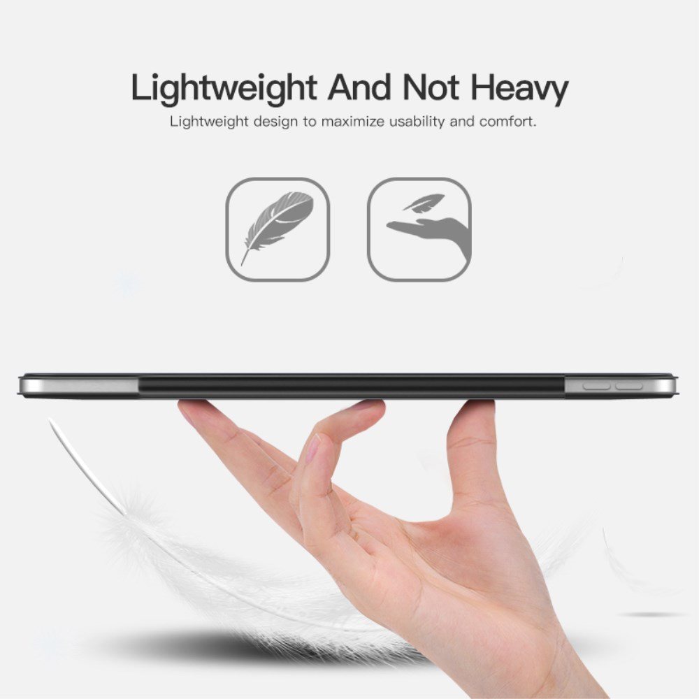 iPad 2025 (11th gen) / iPad 10.9 2022 (10th gen) black TRIFOLD MAGNETIC dėklas 2